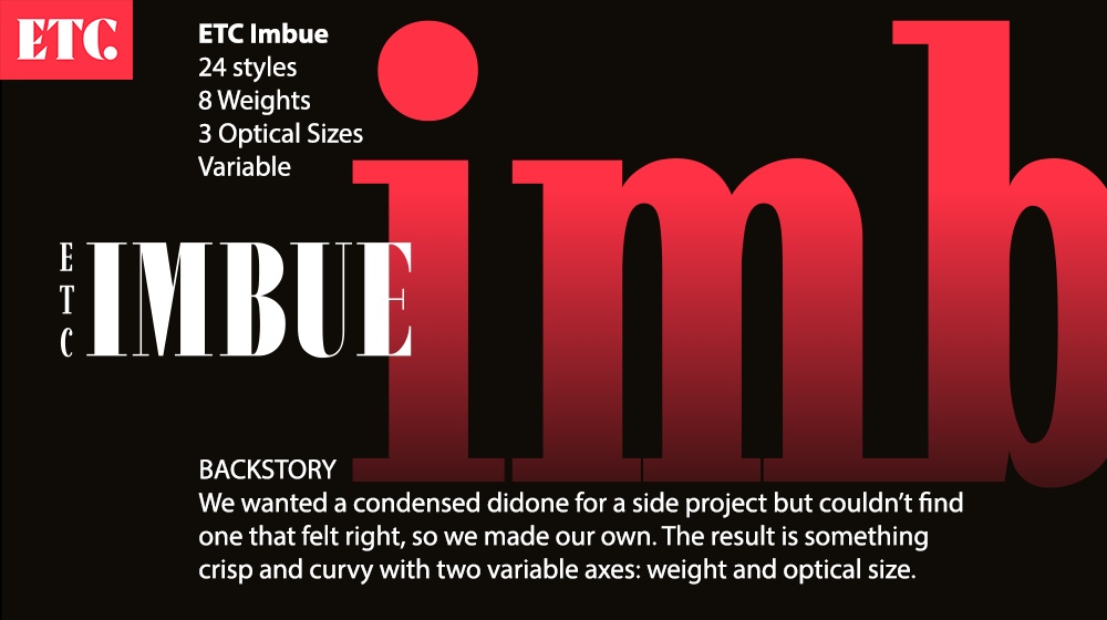 ETC Imbue Font Free Download