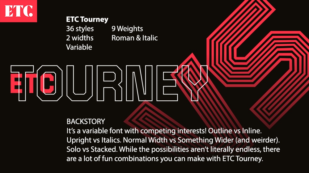 ETC Tourney Font Free Download