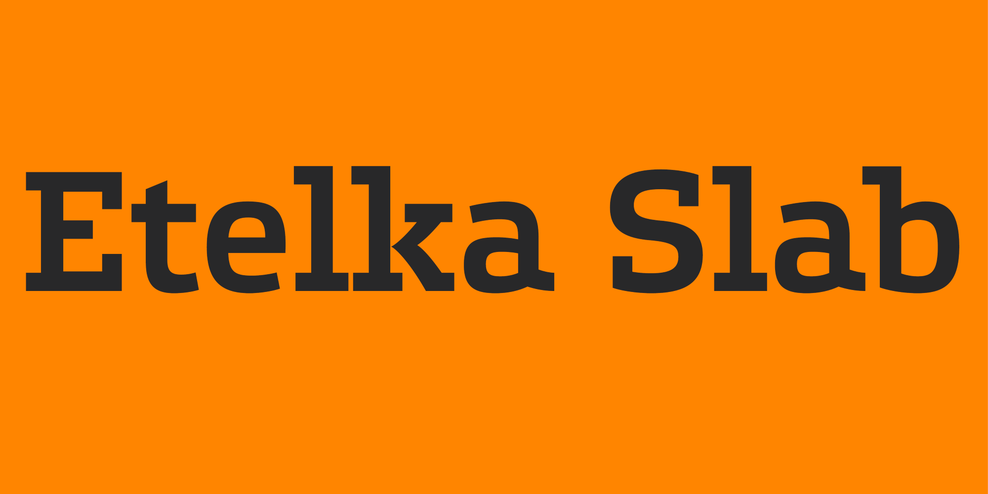 Etelka Slab Free Download Free Download