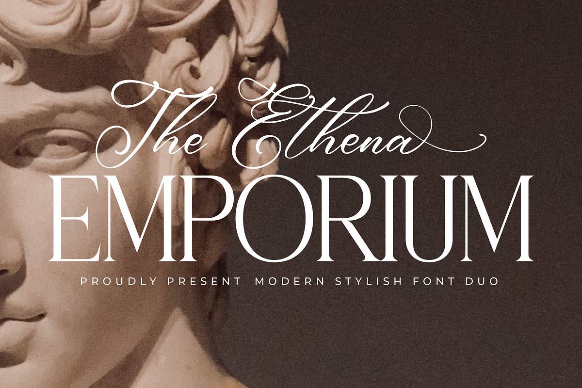 Ethena Emporium Font Duo Free Download Free Download