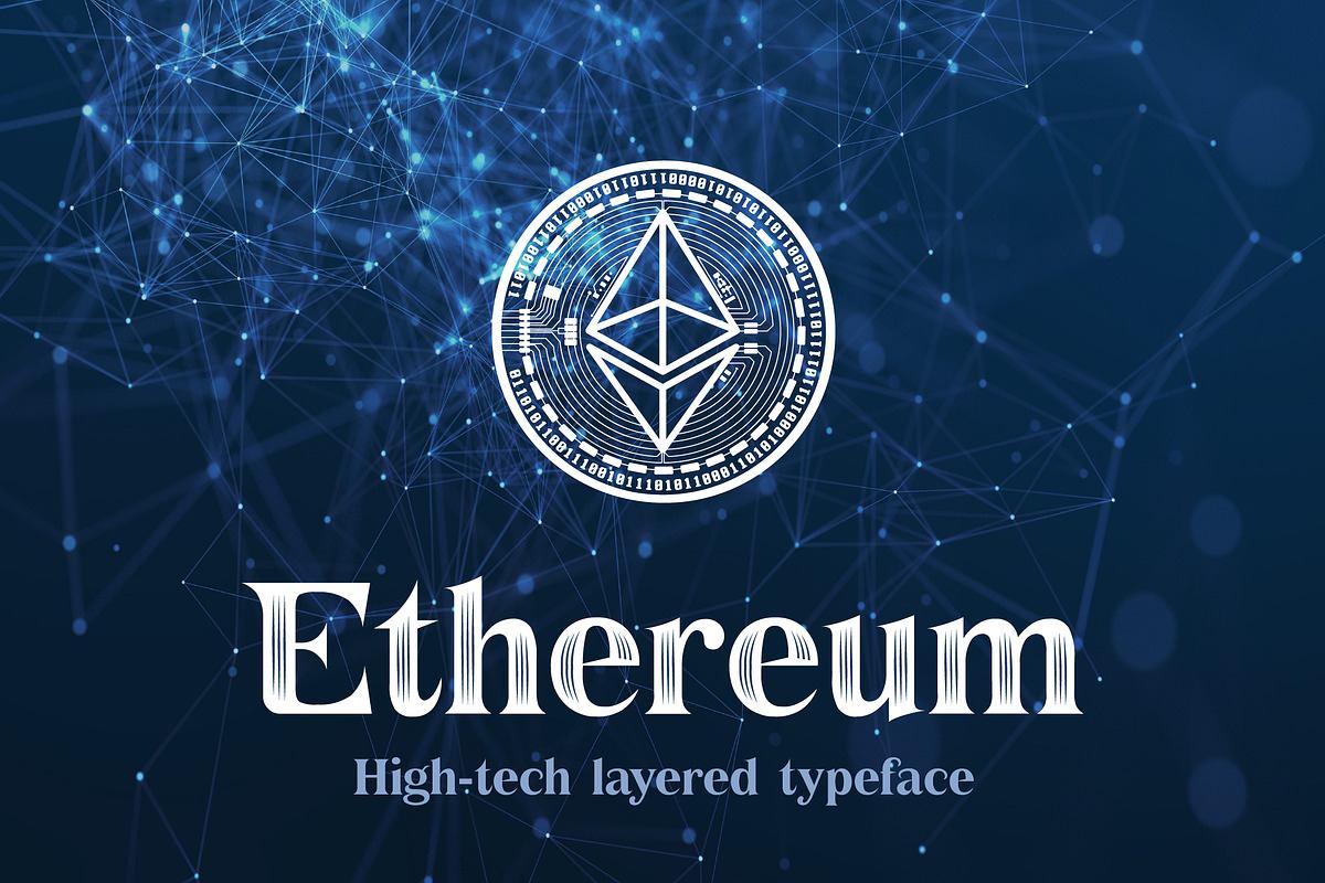 Ethereum font Free Download Free Download