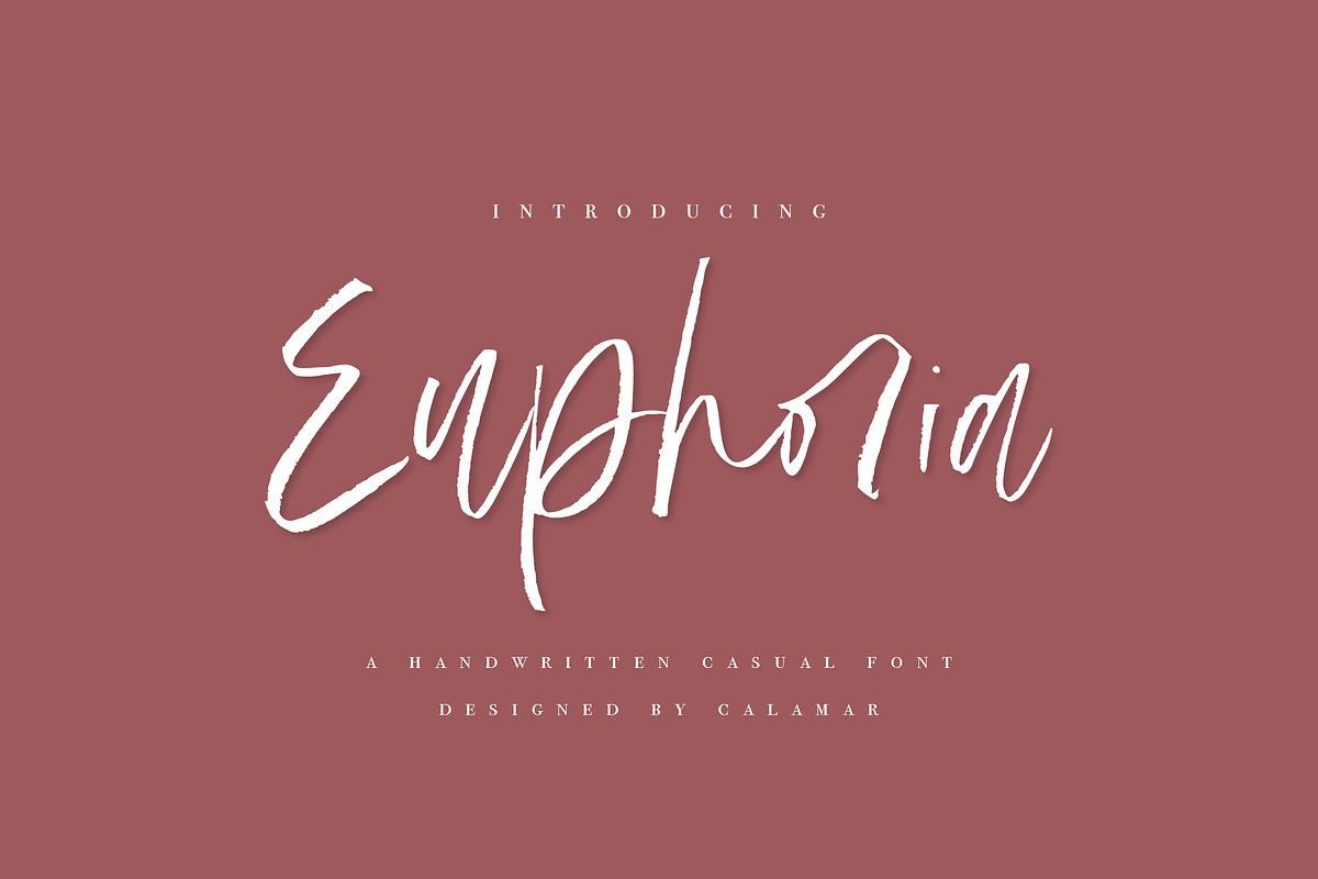 Euphoria | Handwritten Font Free Download Free Download