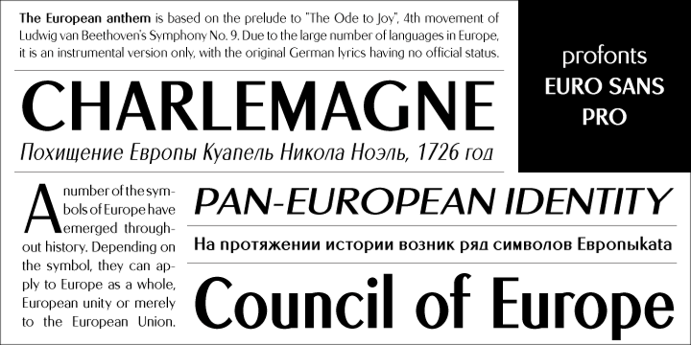 EuroSans Font Free Download