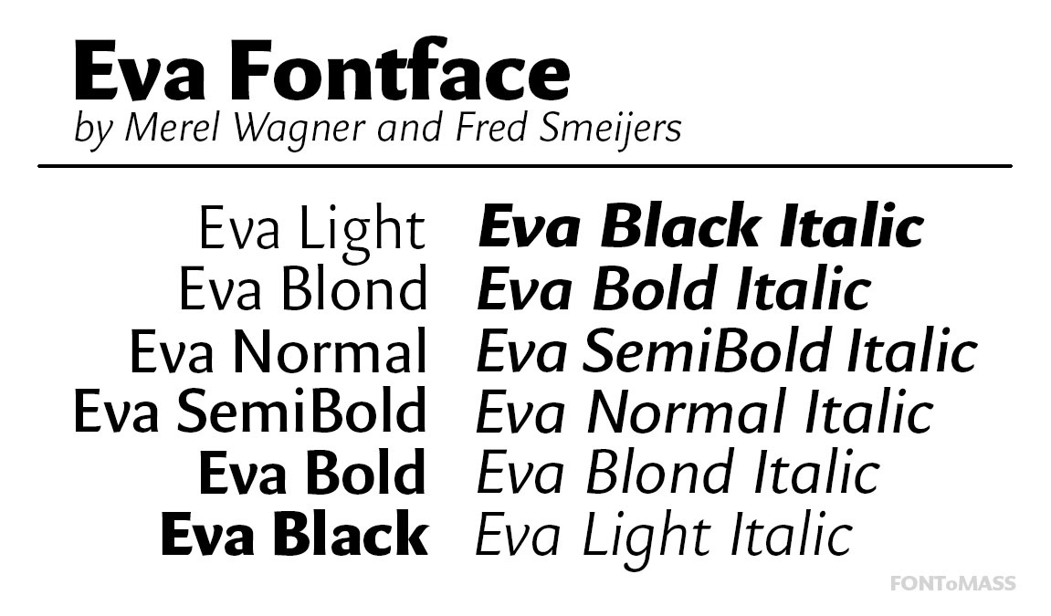 Eva Font Free Download