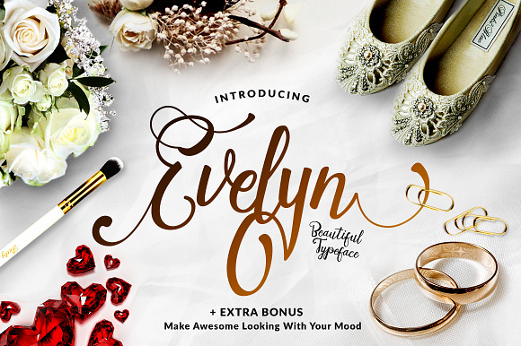 Evelyn + Extra Font Free Download