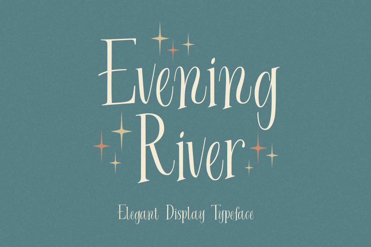 Evening River Font Free Download