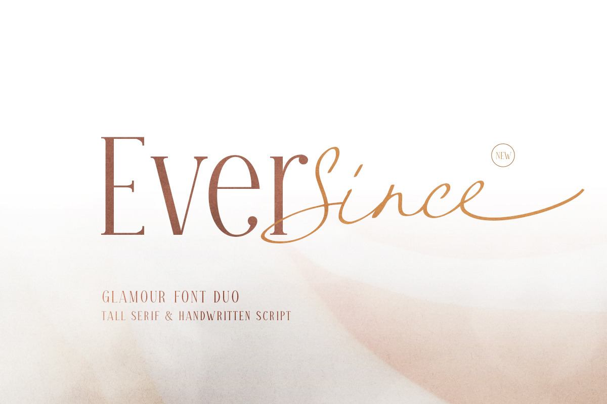 Ever Since - Glamour Font Duo Free Download Free Download