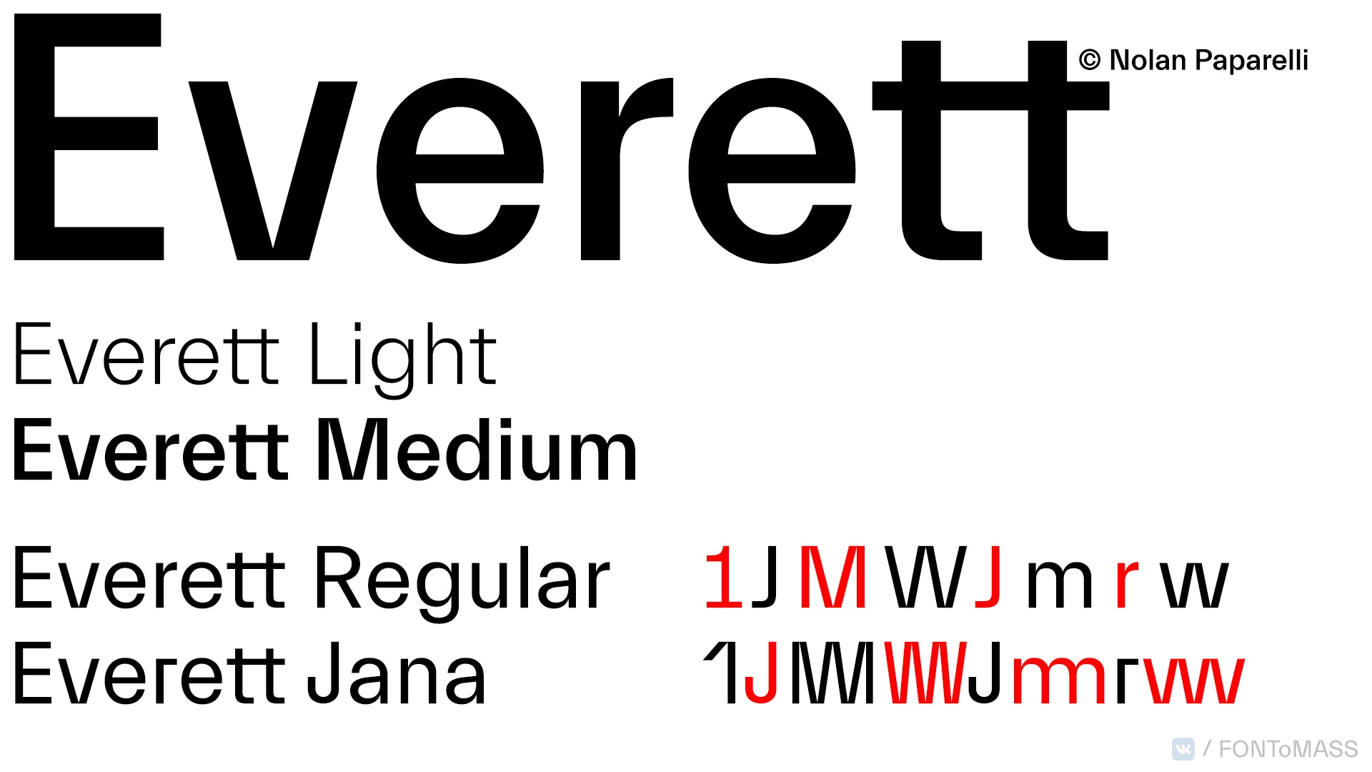 Everett Font Free Download