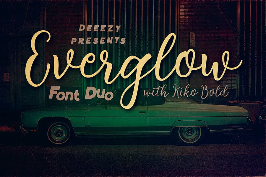 Everglow Script Font Free Download