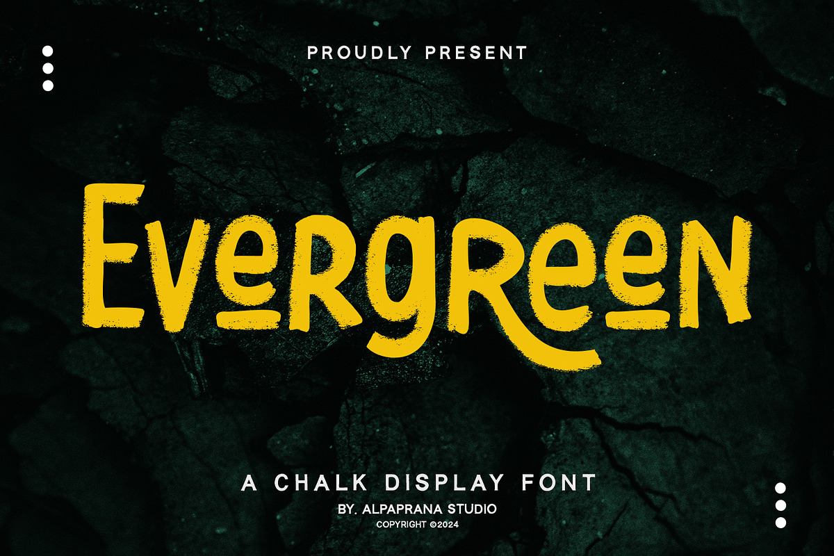 Evergreen - Display Font Free Download Free Download