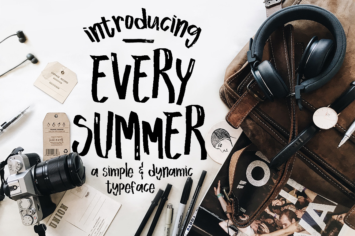 Every Summer Script Font Free Download