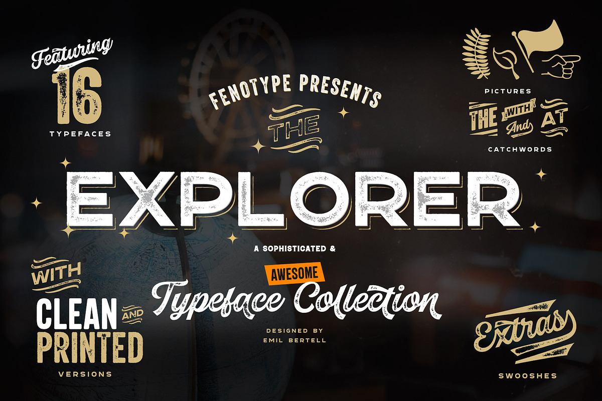 Explorer 21 Fonts Collection Free Download Free Download