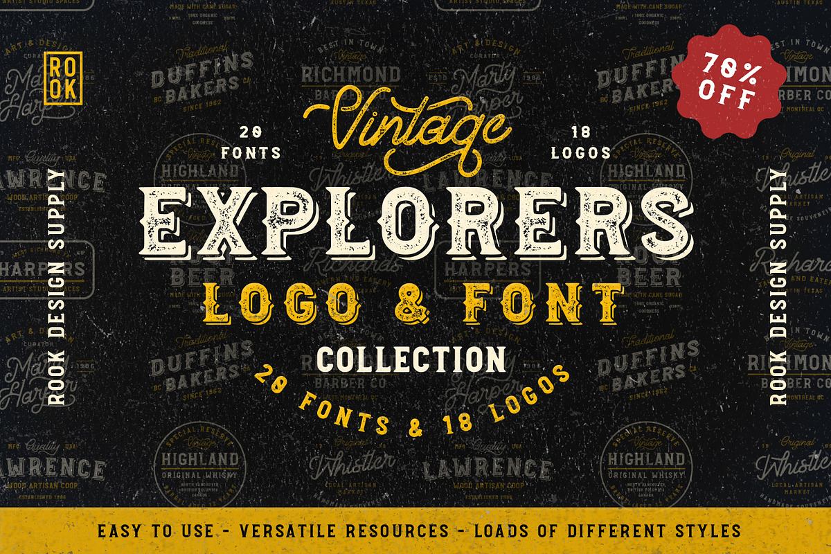 Explorers Logo & Font Collection Free Download Free Download