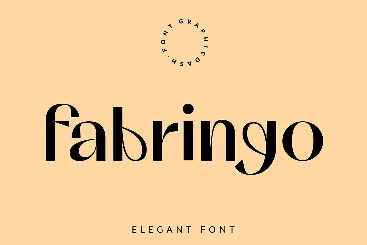 Fabringo - Elegant/Glamour Font Free Download Free Download