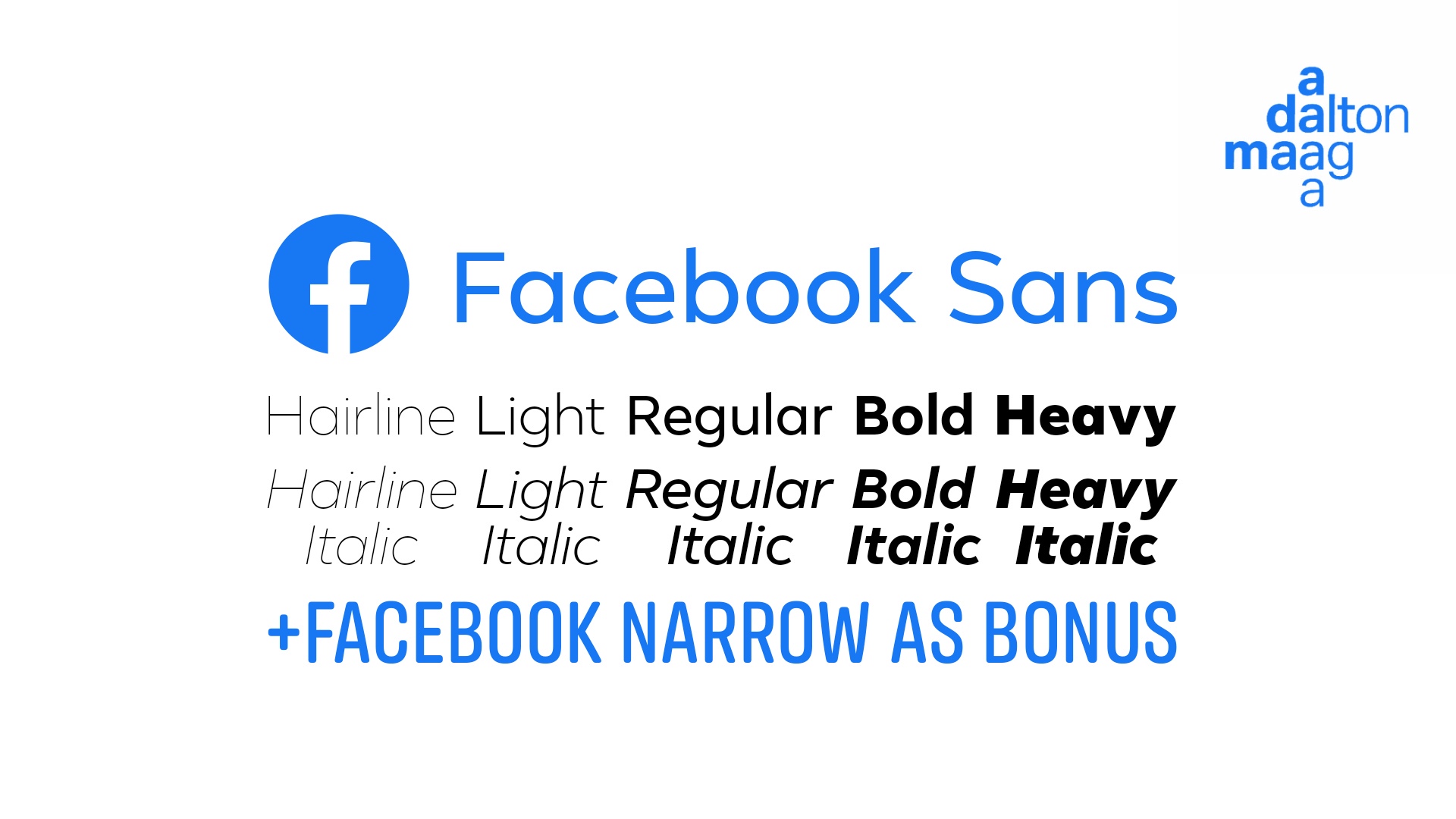 Facebook Sans Font Free Download