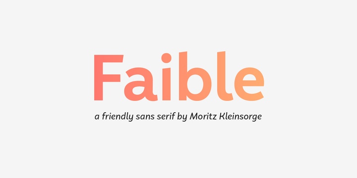 Faible Font Free Download