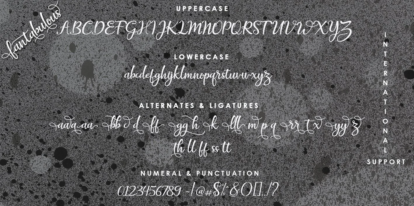 Fantabulous Script Font