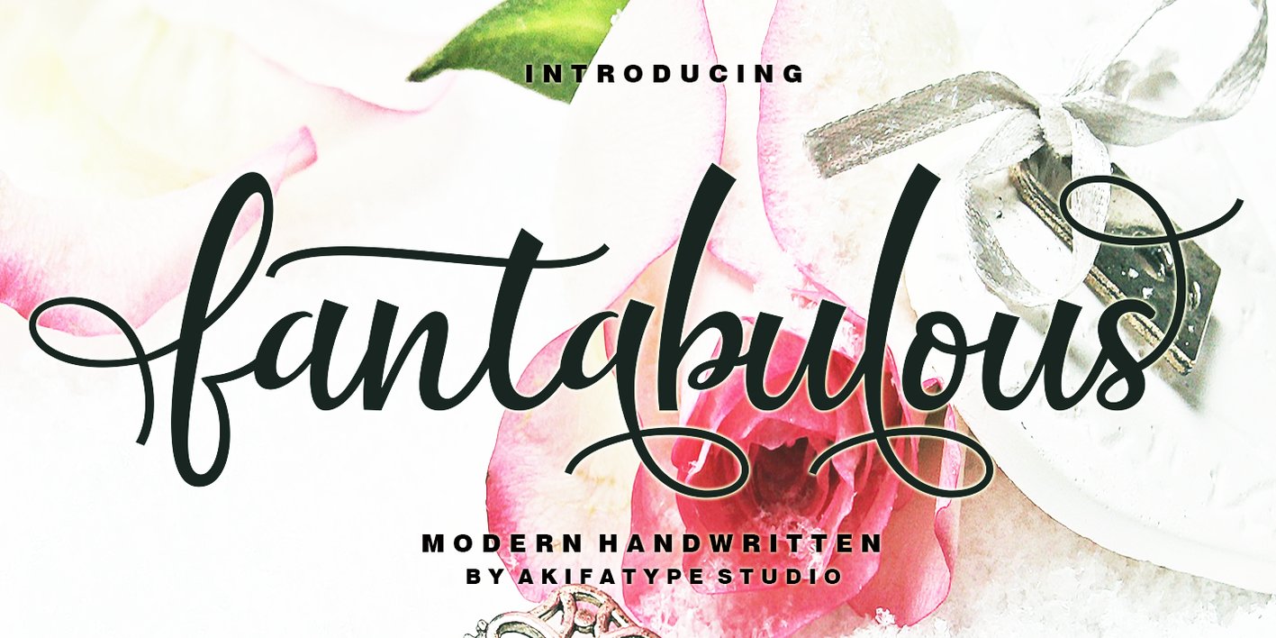 Fantabulous Script Font Free Download