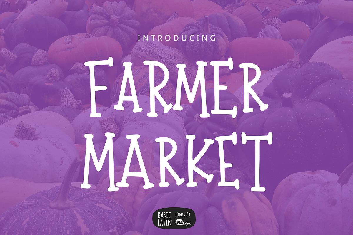 Farmer Market Simple Font Free Download Free Download