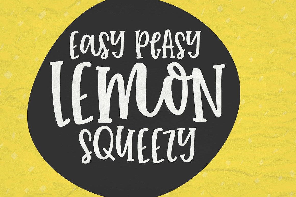 Farmhouse Lemonade Handwritten Font Free Download