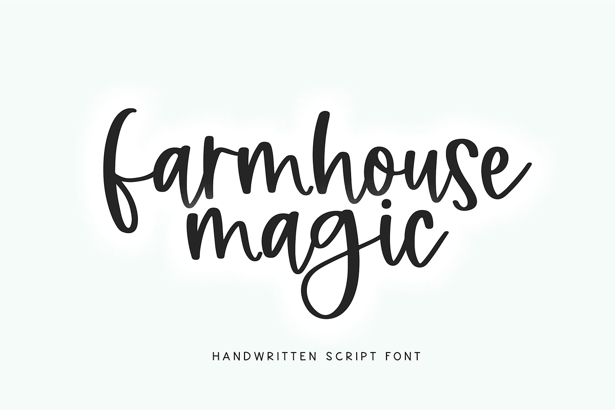 Farmhouse Magic | Modern Script Font Free Download Free Download