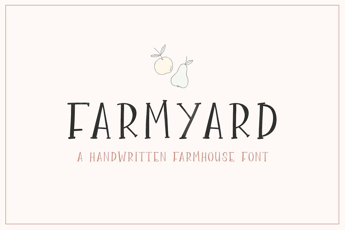 Farmyard Font Free Download Free Download