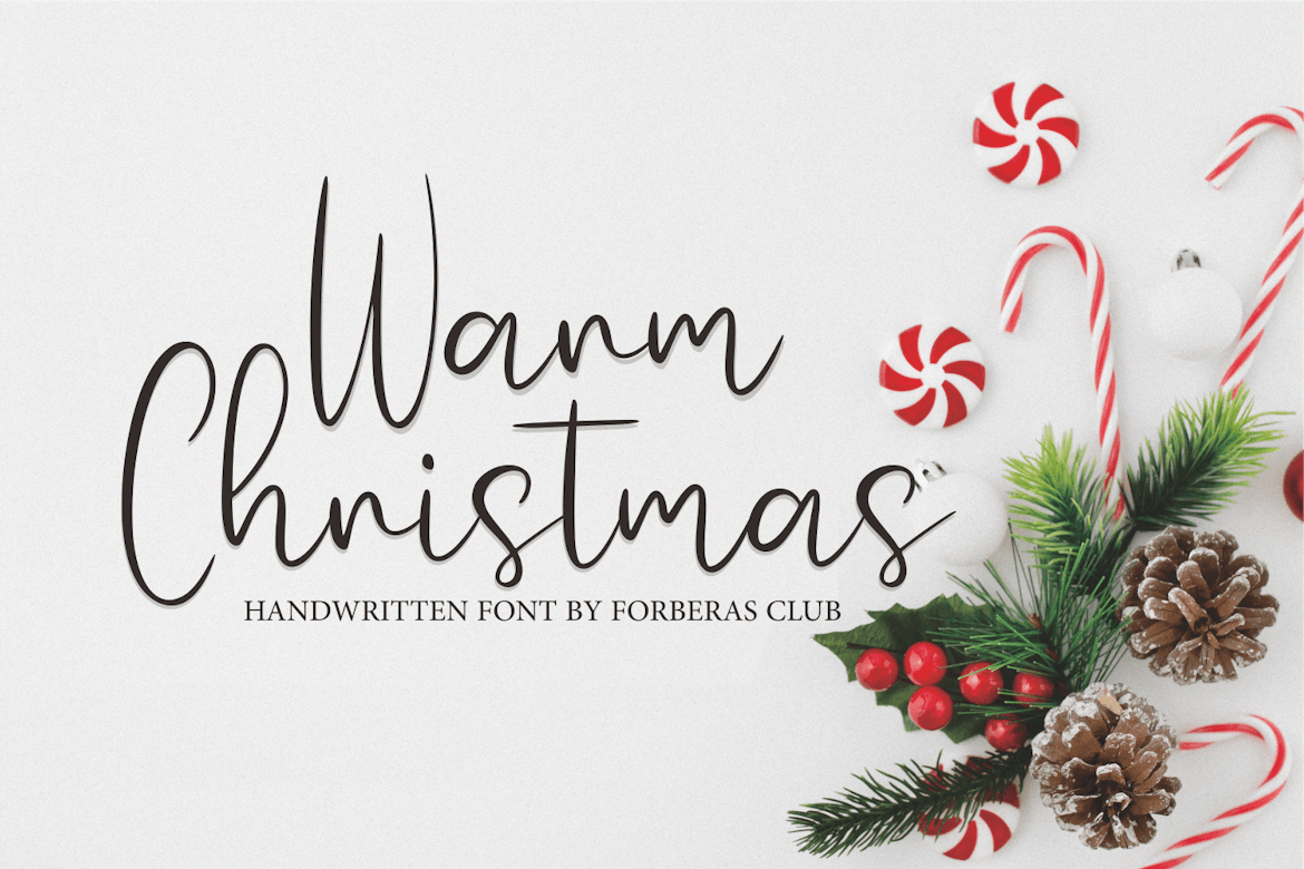 Warm Christmas Font Free Download