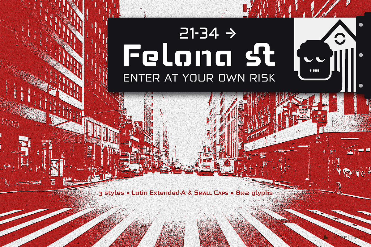 Felona st -6 Neo Stencil fonts Free Download Free Download