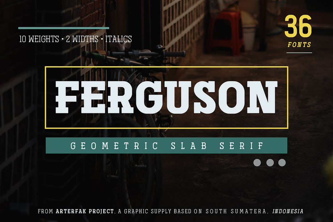 Ferguson Slab Font Family Free Download