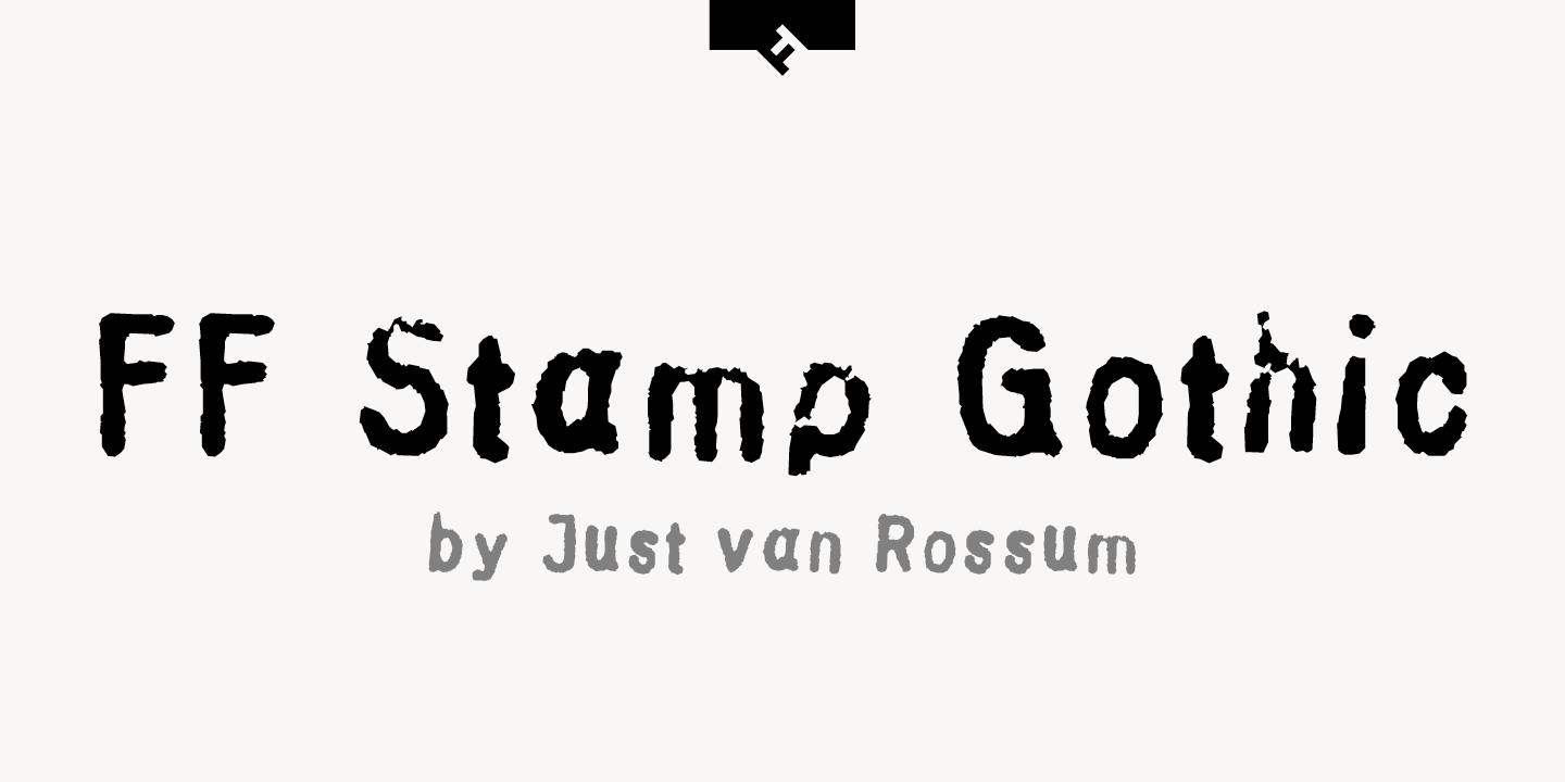 FF Stamp Gothic Free Download Free Download