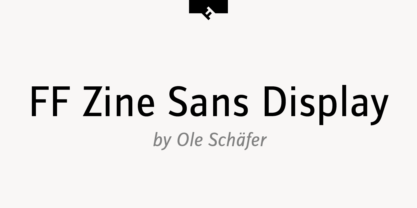 FF Zine Sans Display Free Download Free Download