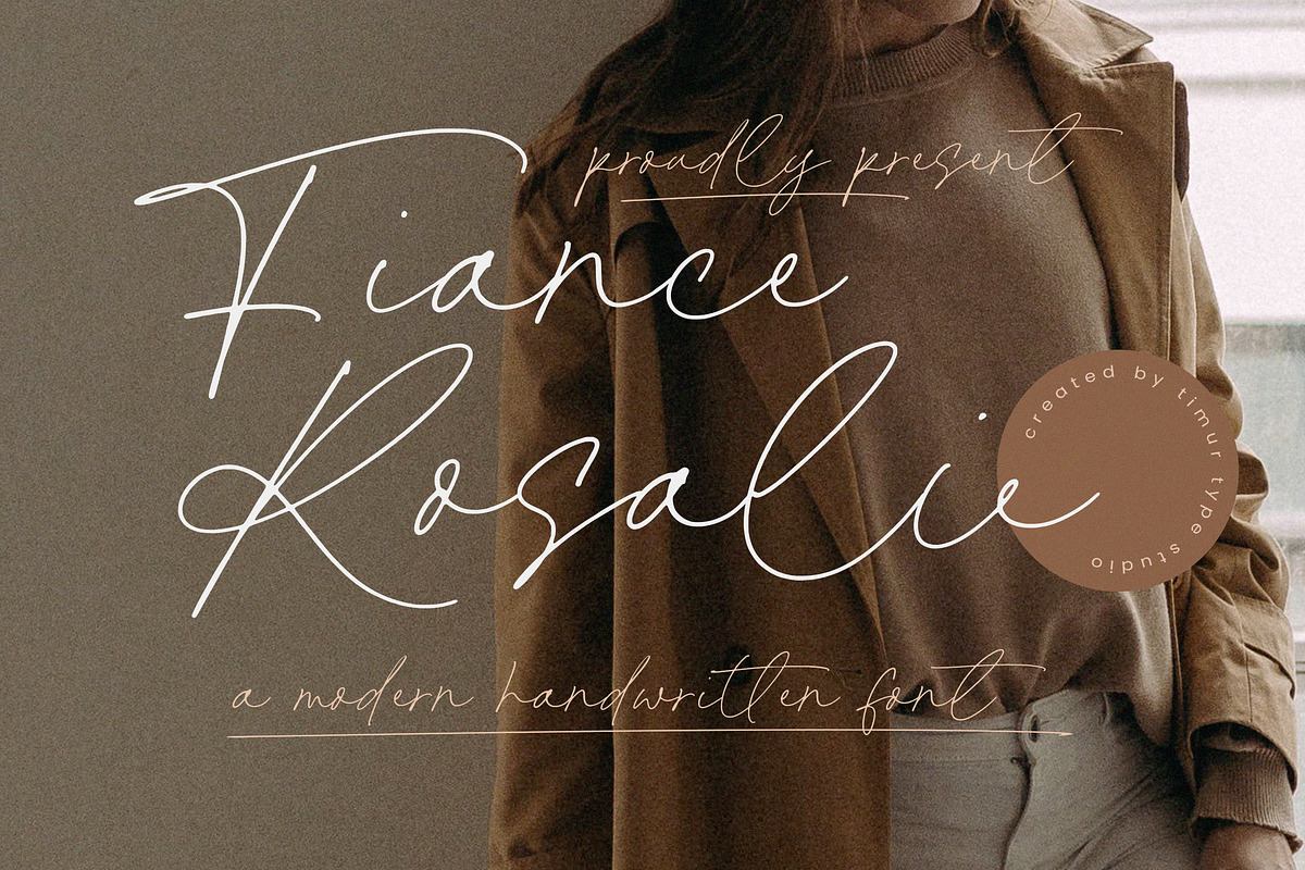 Fiance Rosalie - Modern Handwritten Free Download Free Download