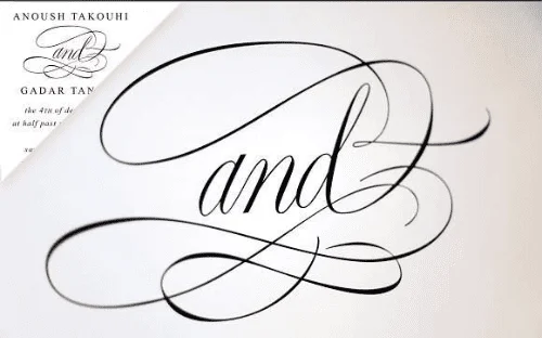 Fifty AND for your weddings Font Free Download Free Download