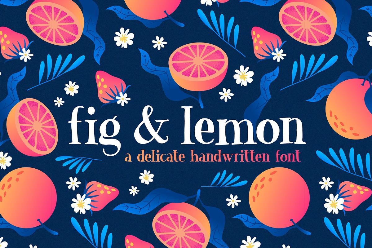 Fig & Lemon Font Duo Free Download Free Download