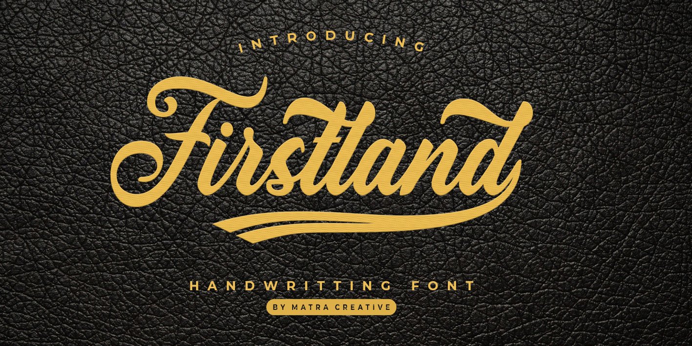 Firstland Font Free Download