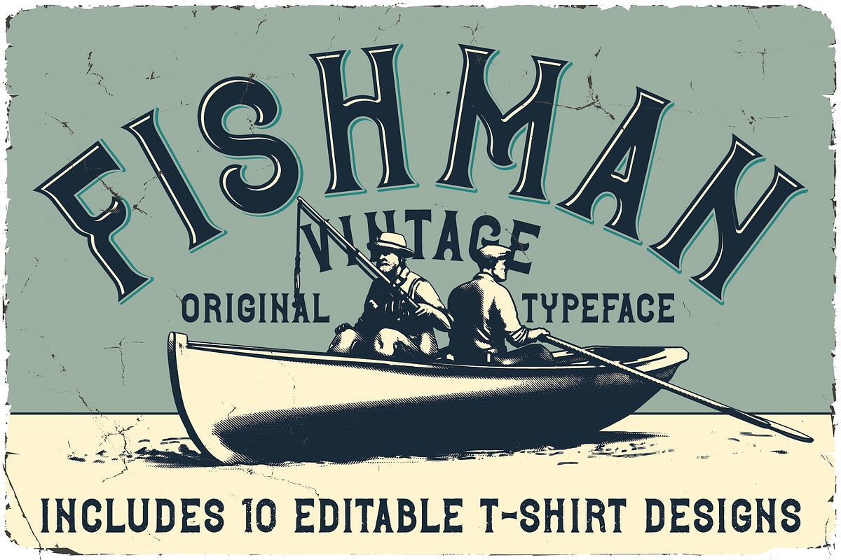 Fishman Vintage Font Free Download Free Download