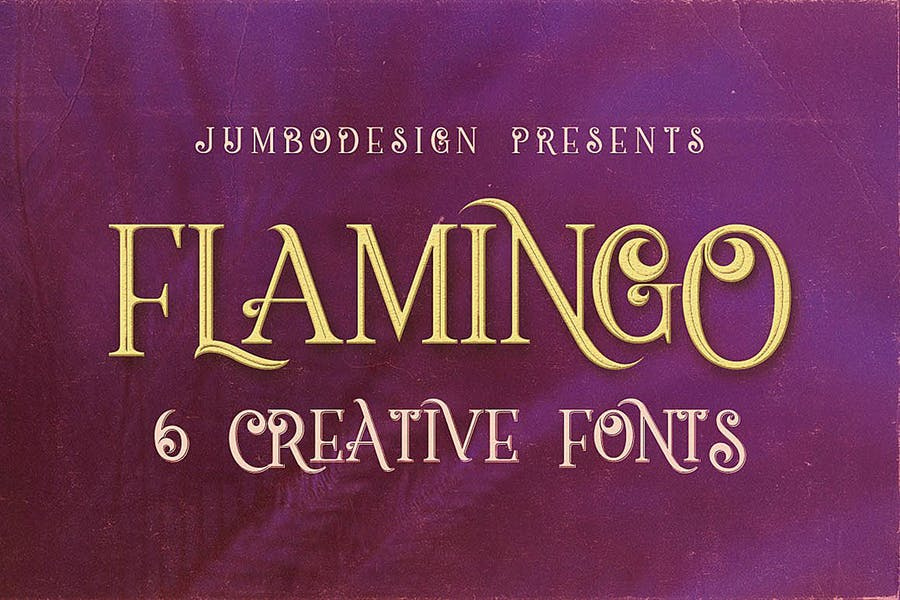 Flamingo - Vintage Style Font Free Download