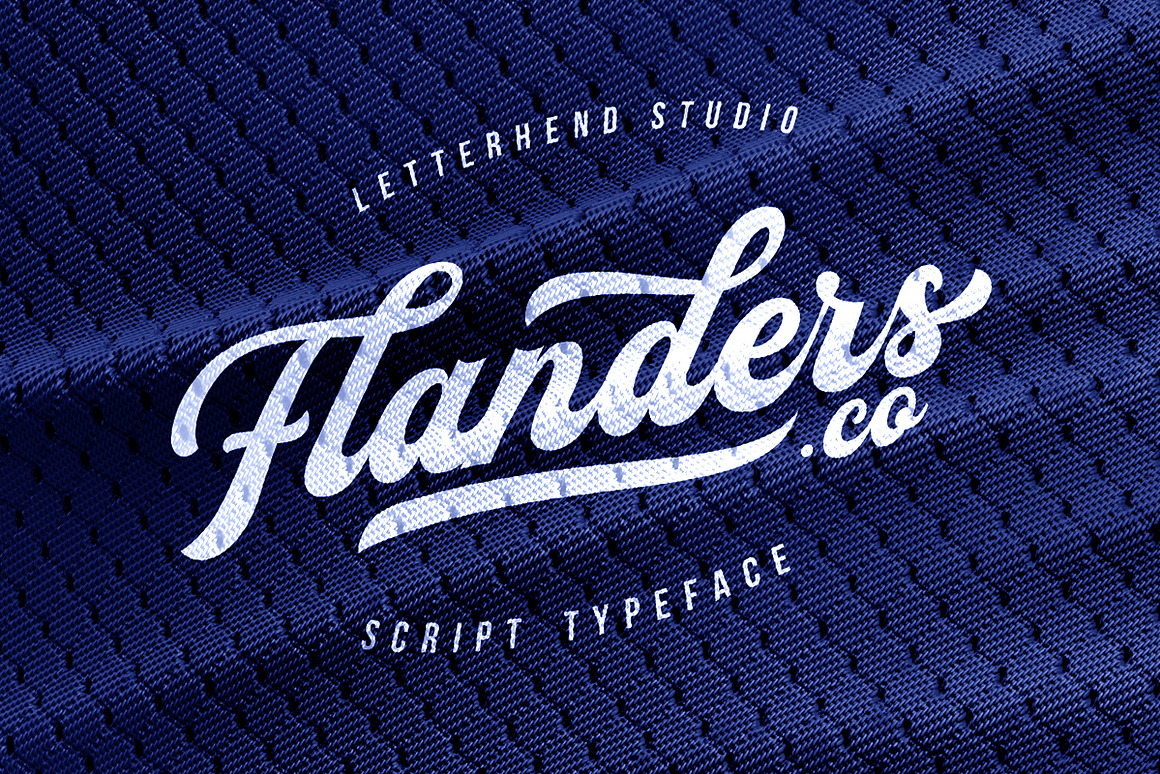 Flanders Script Font Free Download