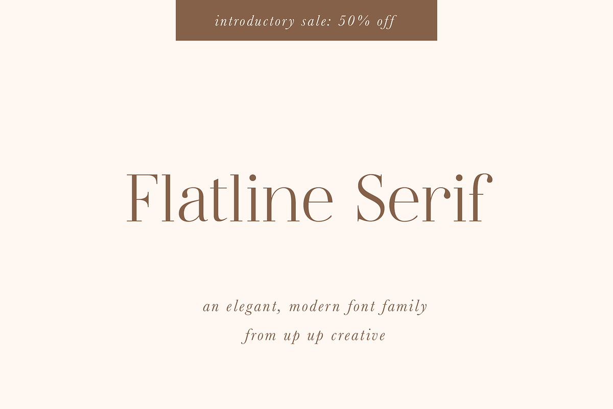 Flatline Serif Complete - 16 fonts Free Download Free Download