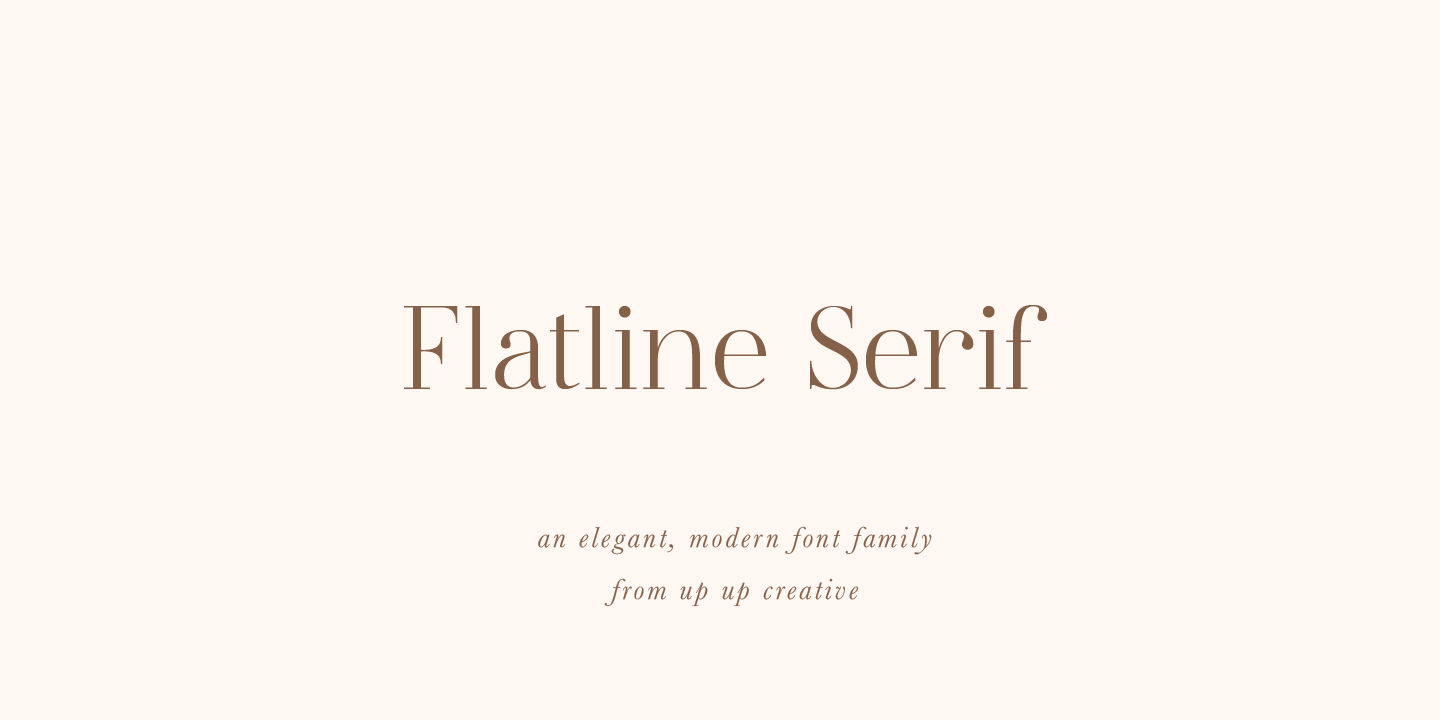 Flatline Serif Free Download Free Download