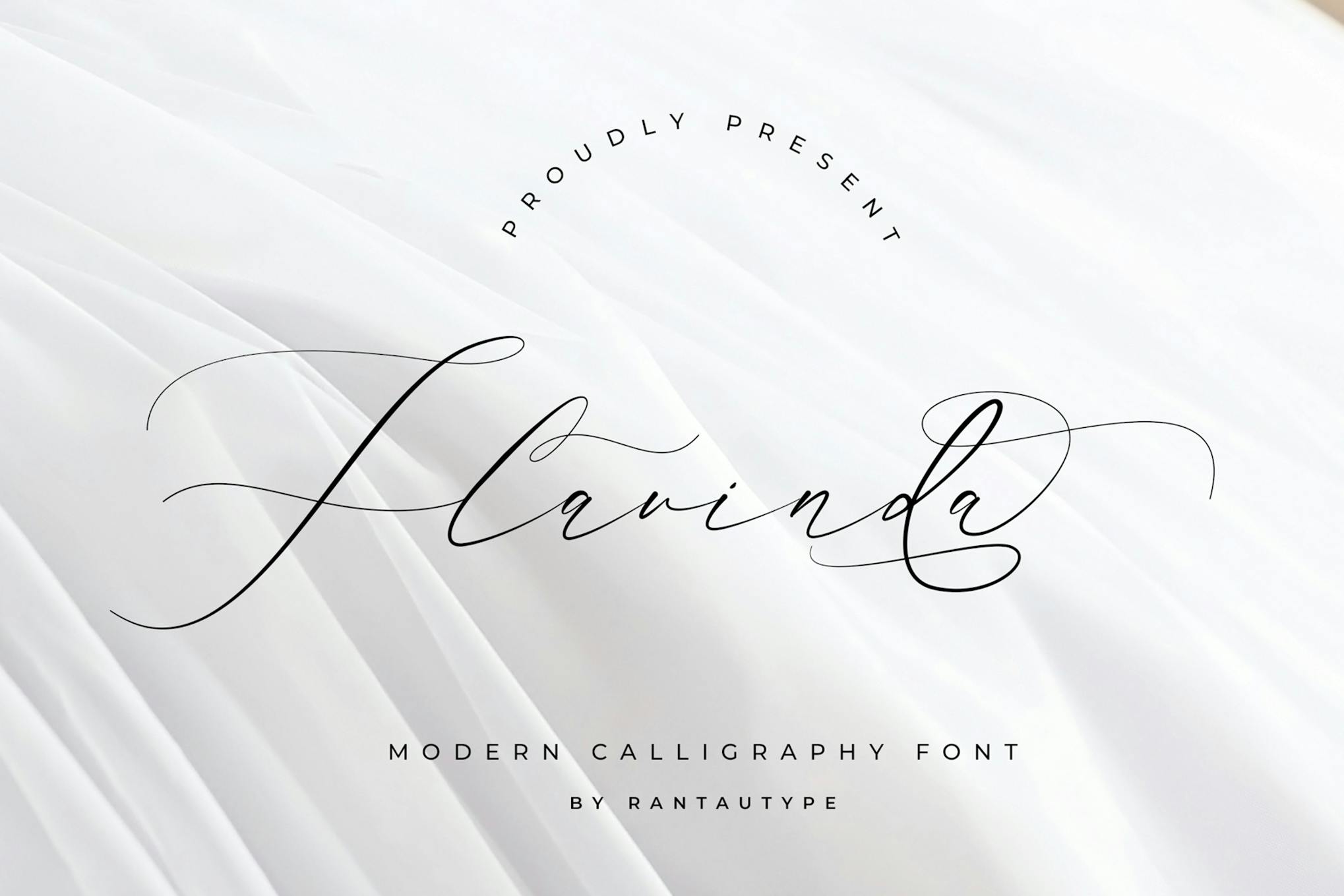 Flavinda Wedding Calligraphy Font Free Download