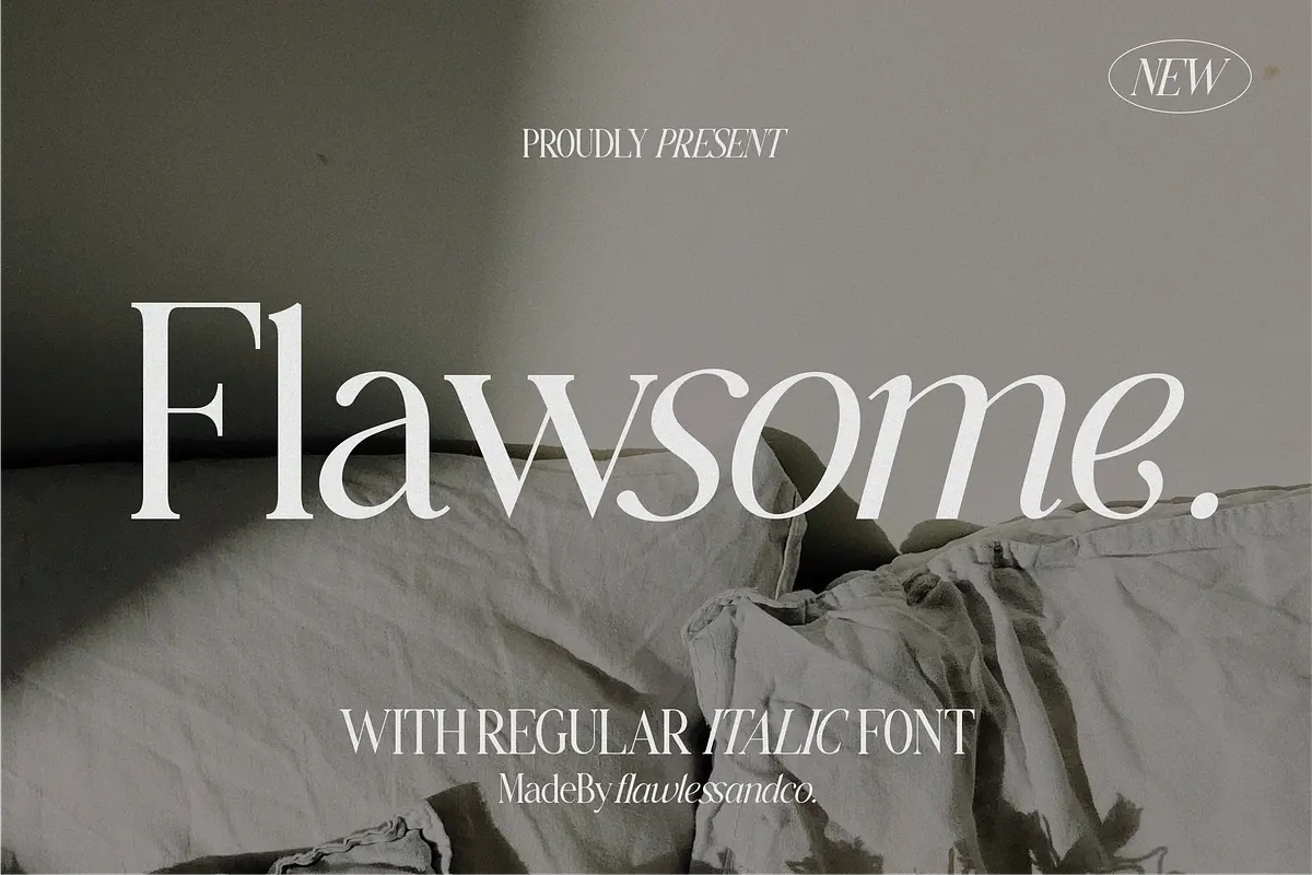 Flawsome Regular Italic Free Download Free Download