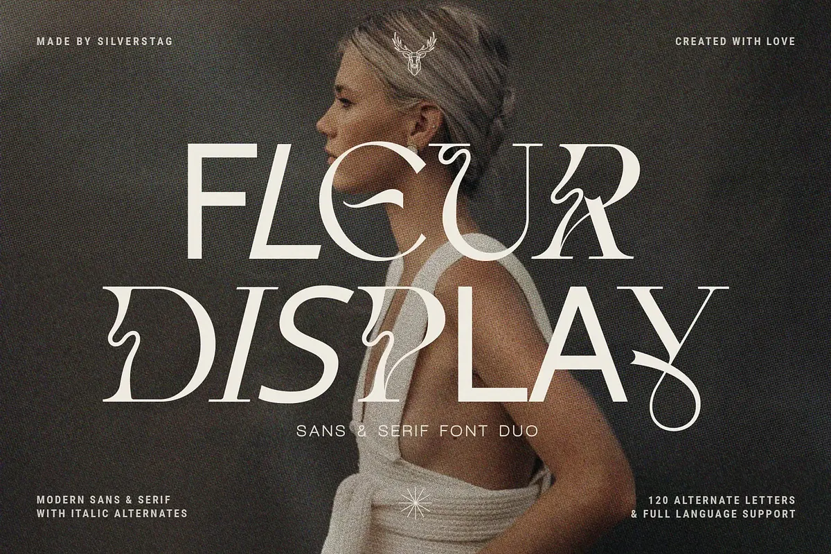 Fleur Display - Sans/Serif Font Duo Free Download Free Download