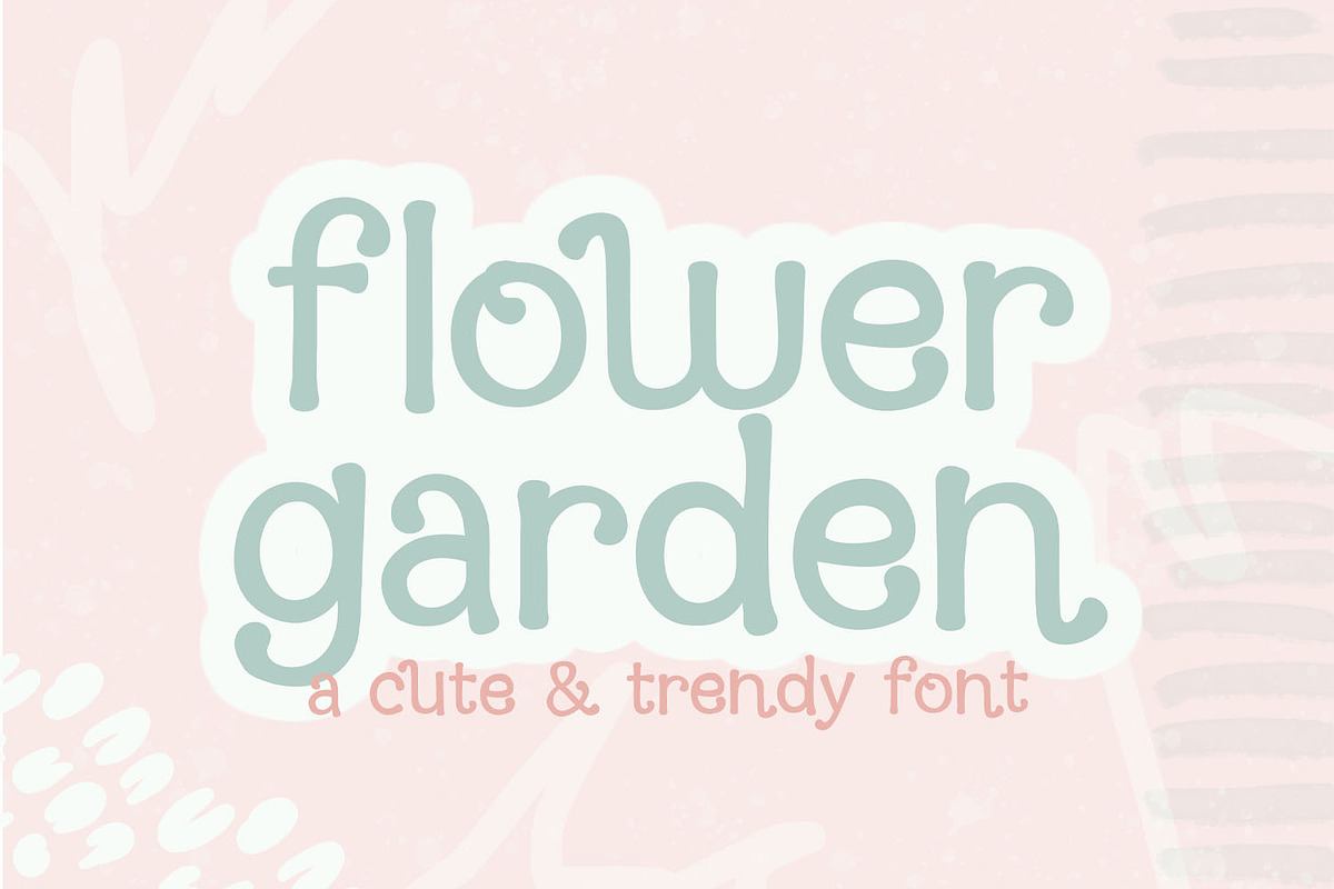 Flower Garden Font Free Download Free Download