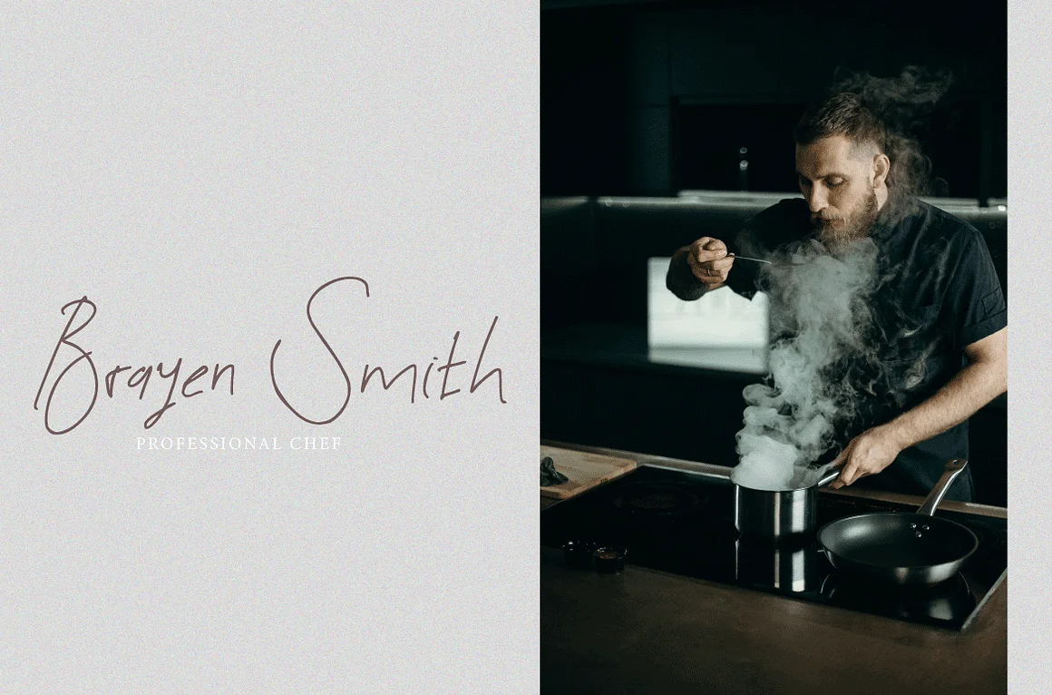 Flower Unsafe Signature Font
