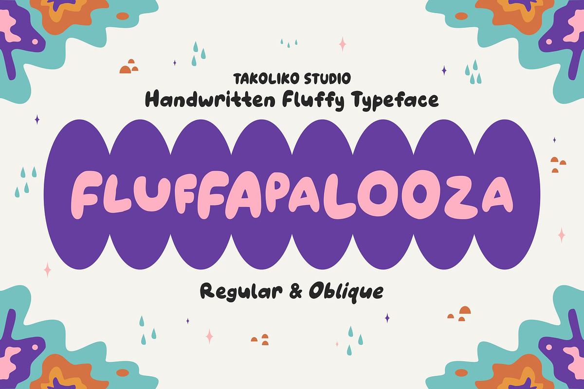 Fluffapalooza-handwritten font Free Download Free Download