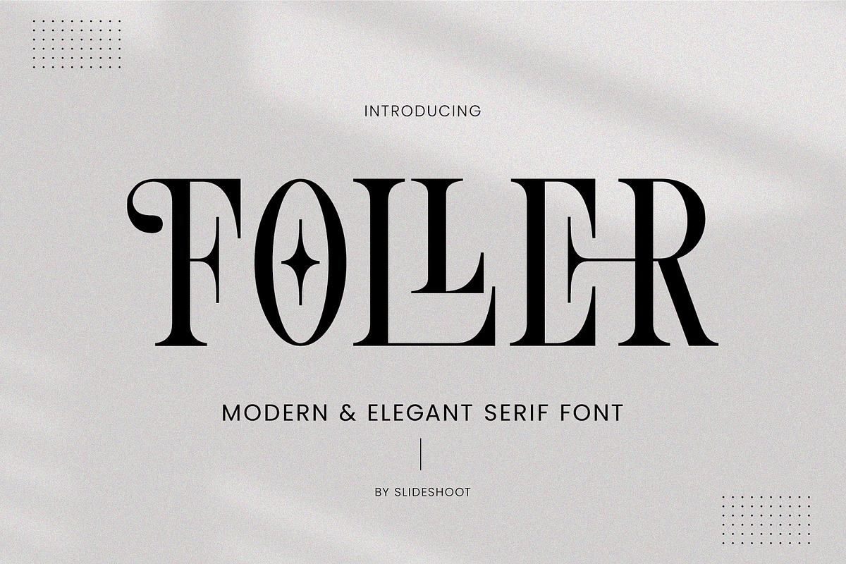 Foller Serif Font Free Download Free Download