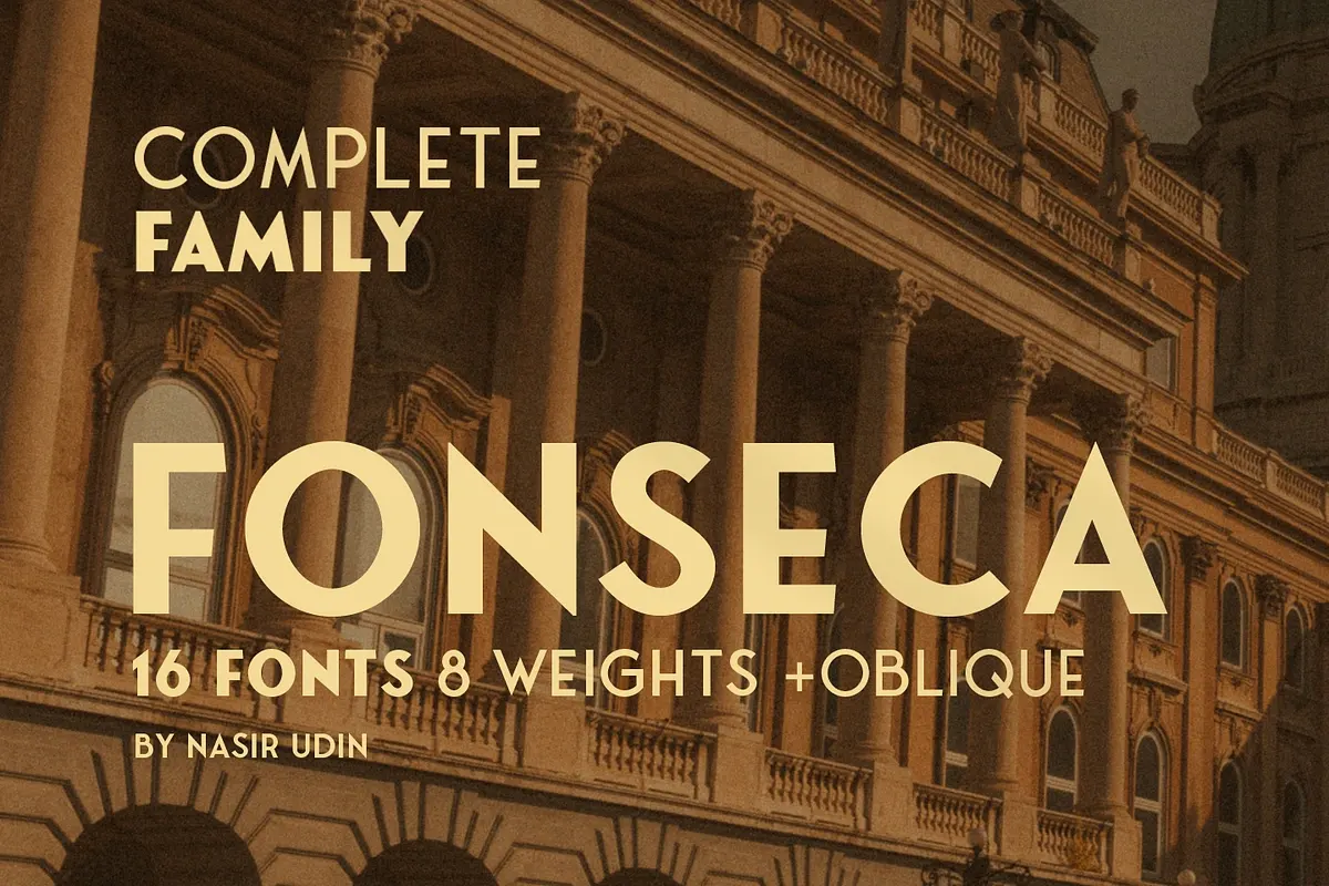 Fonseca ver.02 - 16 Fonts Free Download Free Download