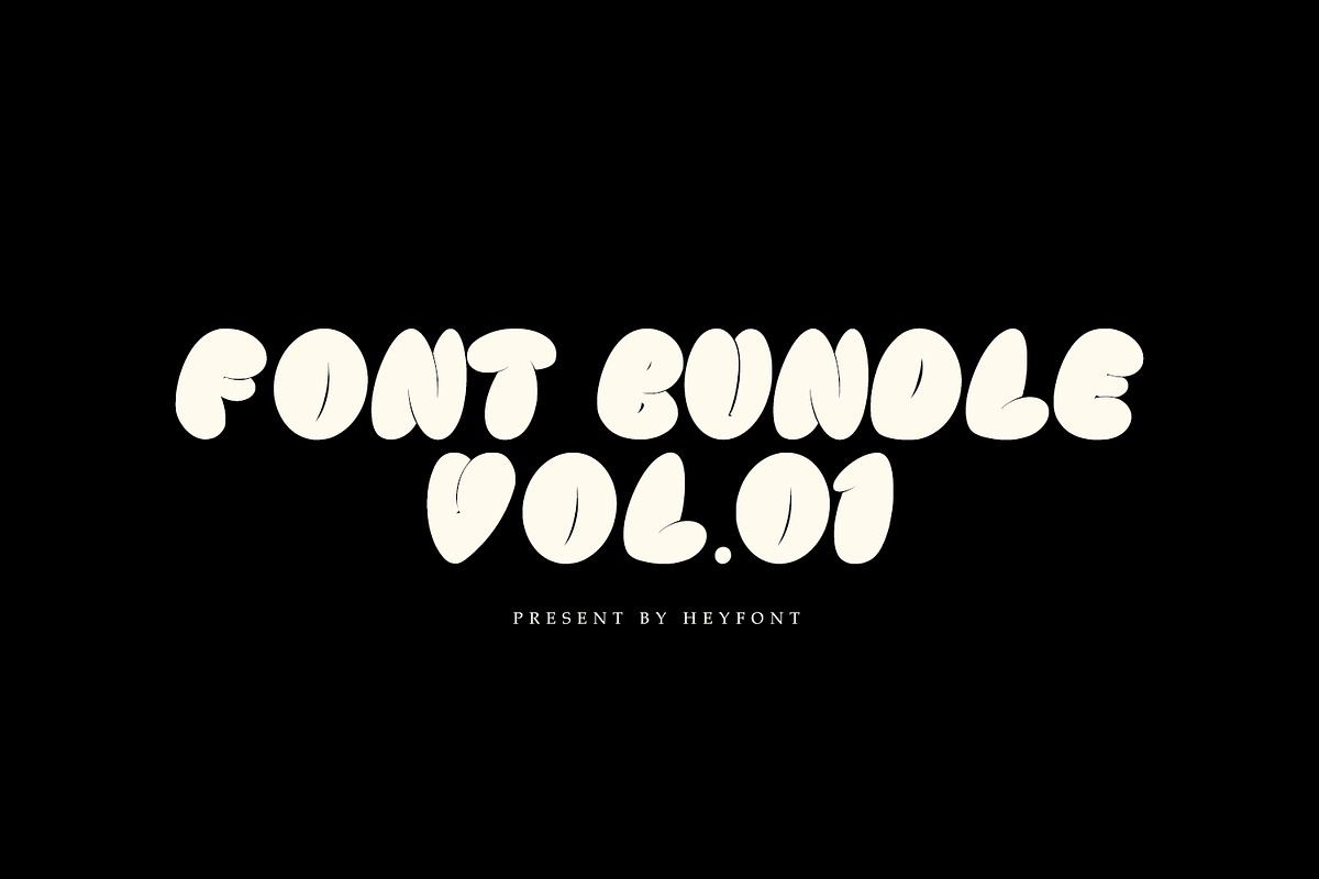 Font Bundle Vol.01 Free Download Free Download