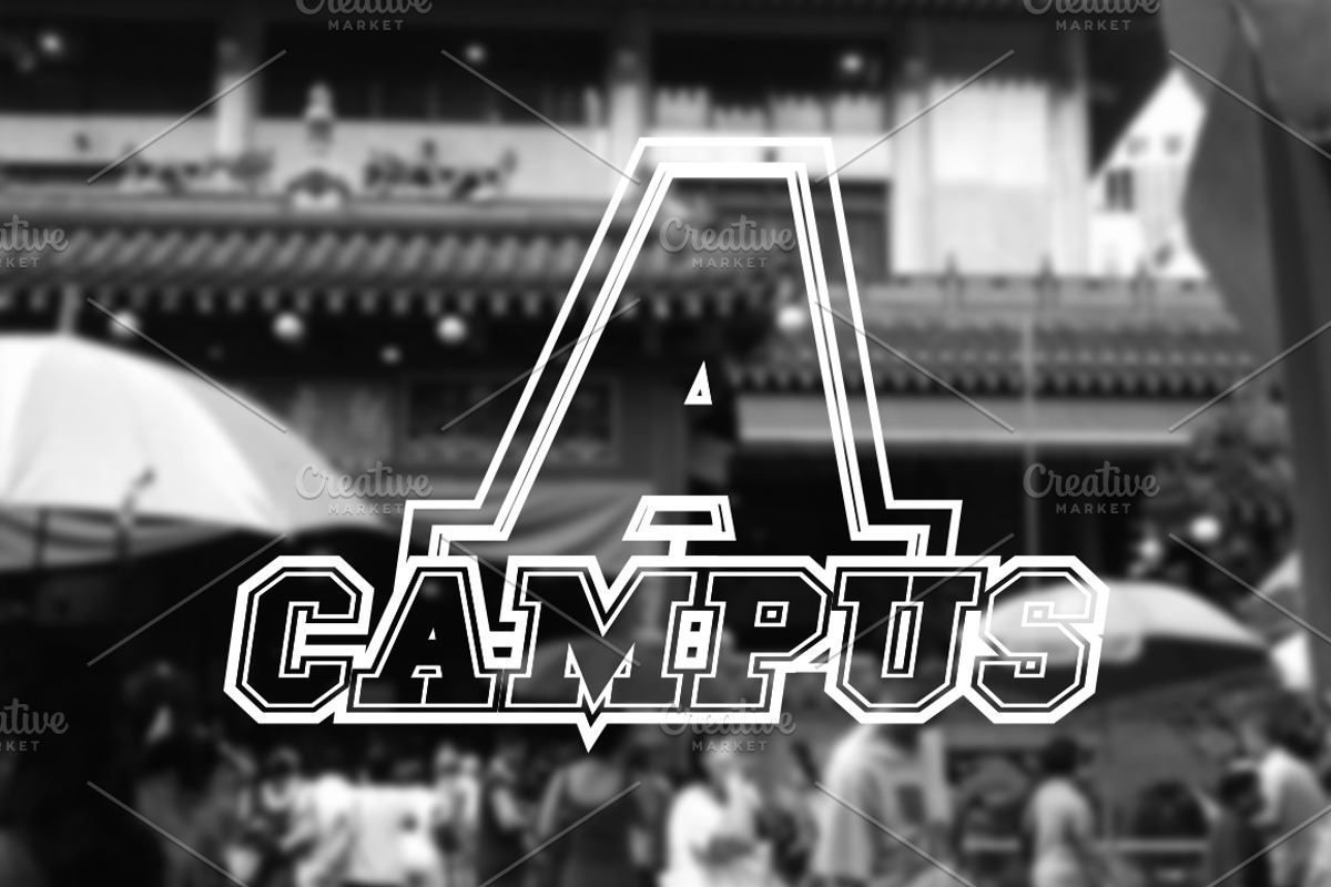 FONT | Campus A Free Download Free Download